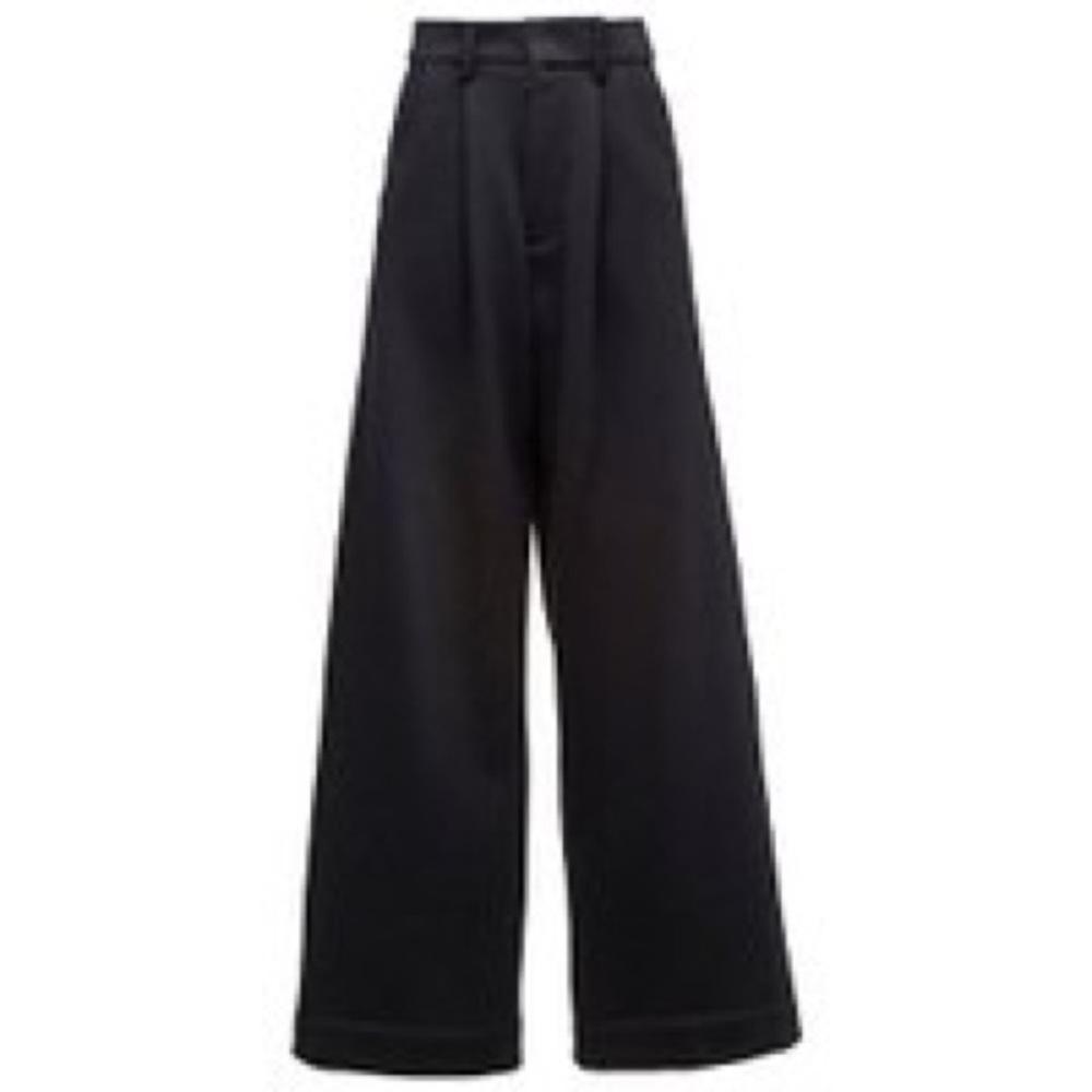 Fenty Puma x Rihanna oversized high-waisted fleece trousers M in black